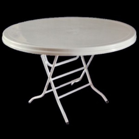 Plastic Table 900mm with Folding Legs, Round Plastic Table 900mm with Folding Legs, Round